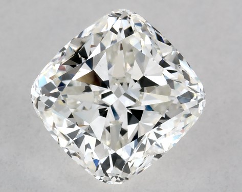 GIA 1.00 Carat H-VS2 Ideal Cut Cushion Modified Diamond